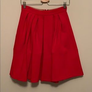 Banana Republic Red Skirt
